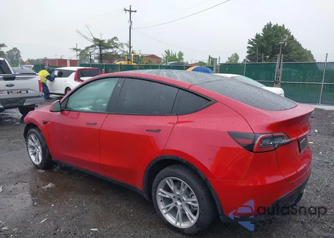 2023 Tesla Model Y Awd/Long Range Dual Motor All-Wheel Drive from USA, damaged, VIN 7SAYGDEE5PA111262